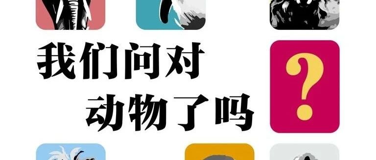 新书展览 | 智识寻光主题之《我们问对动物了吗?》
