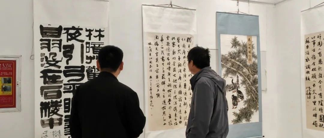 河间市迎“五一”书画作品展在美术馆开展！