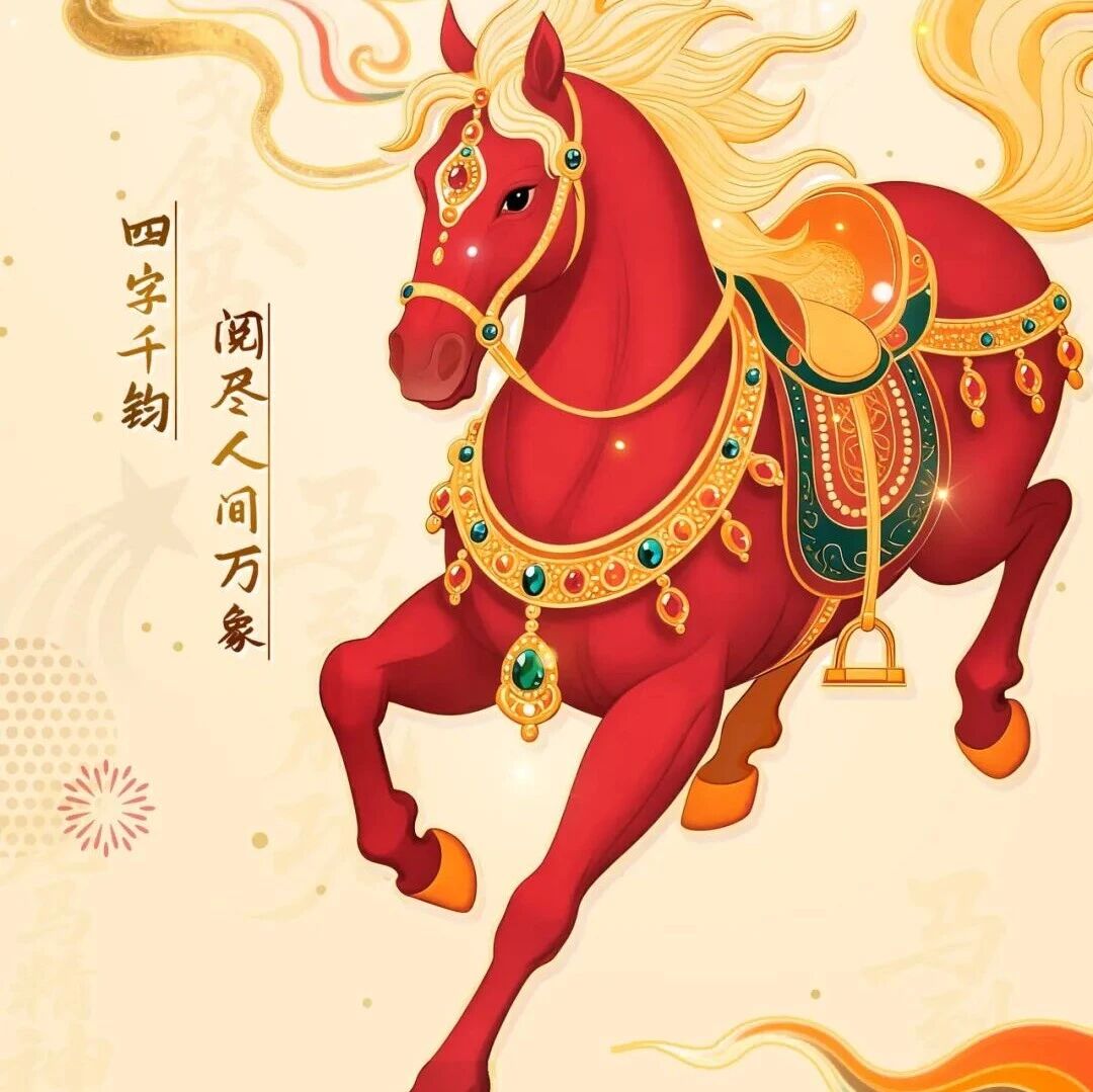 马跃文渊 春满书城丨2026新春系列书展 —— 字里行马 成语贺岁（三）