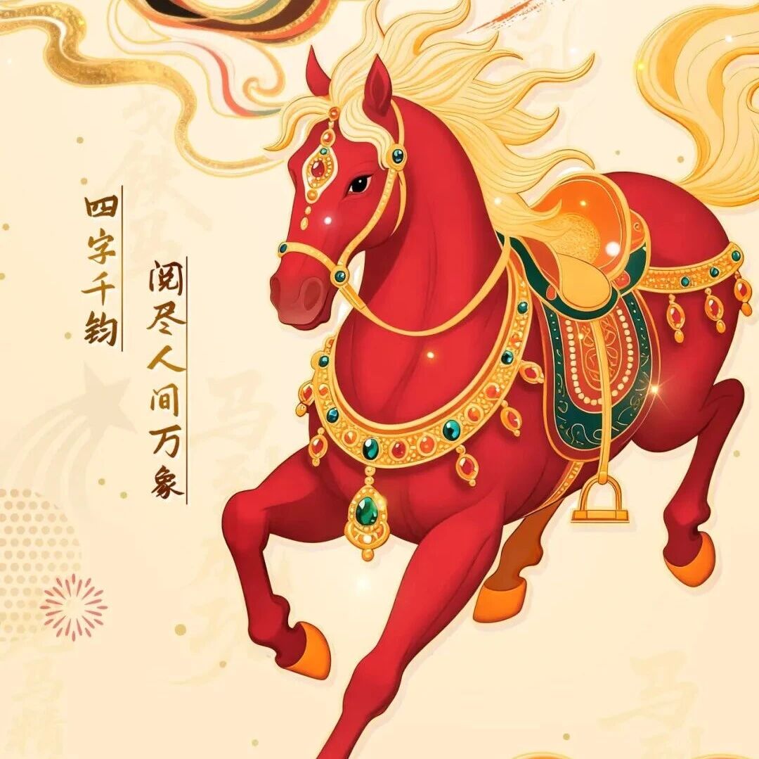 马跃文渊 春满书城丨2026新春系列书展 —— 字里行马 成语贺岁（五）